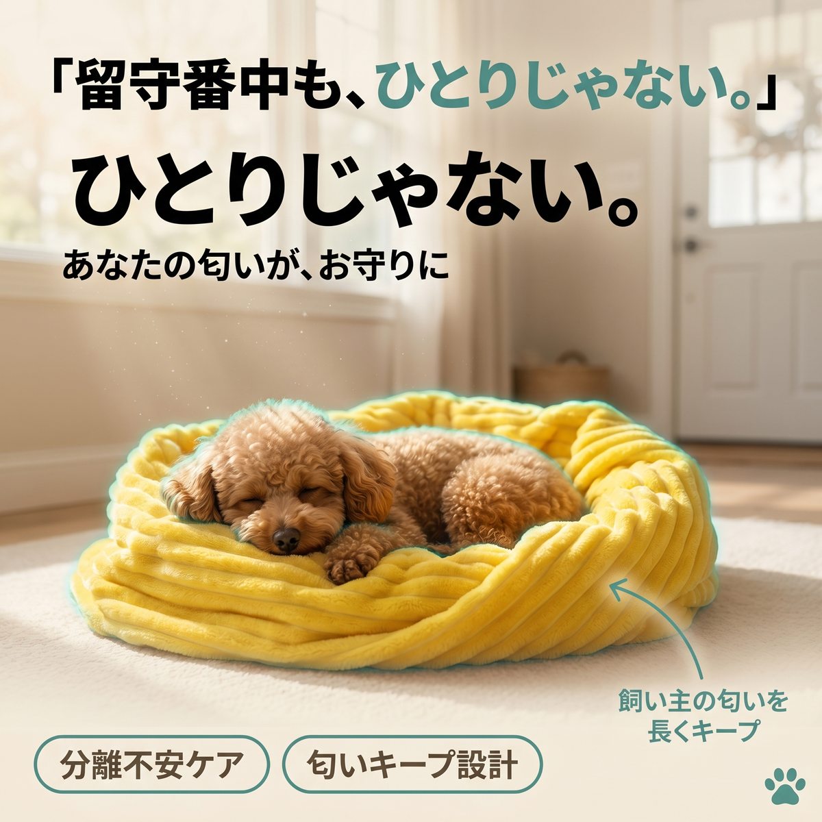 犬猫用 カーミングブランケット 70×100cm